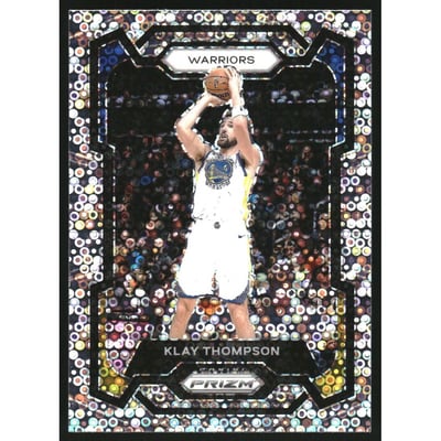 2023-24 Panini Prizm Prizms Fast Break #109 Klay Thompson
