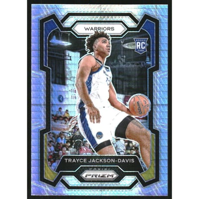 2023-24 Panini Prizm Prizms Hyper #148 Trayce Jackson-Davis