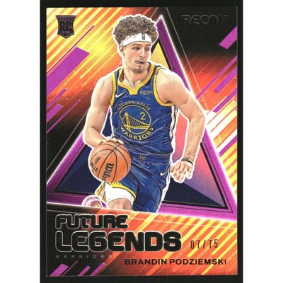 2023-24 Panini Recon Future Legends Purple #11 Brandin Podziemski