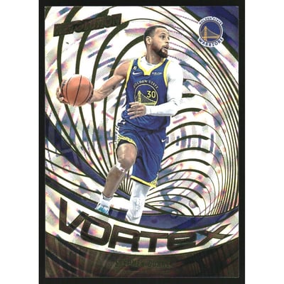 2023-24 Panini Revolution Vortex Fractal #28 Stephen Curry