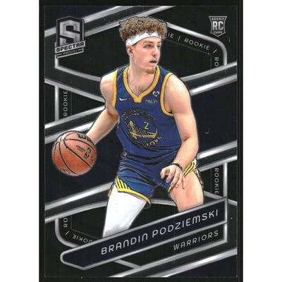 2023-24 Panini Spectra #146 Brandin Podziemski RC