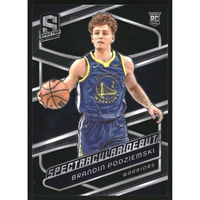 2023-24 Panini Spectra #199 Brandin Podziemski SD