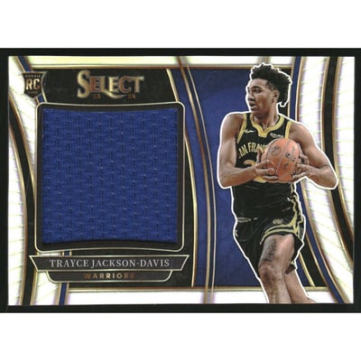 2023-24 Select Jumbo Rookie Swatches #28 Trayce Jackson-Davis