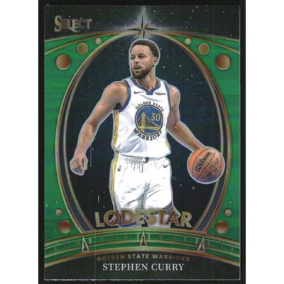 2023-24 Select Lodestars Green Prizms #6 Stephen Curry