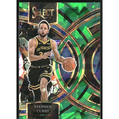 2023-24 Select Prizms Green Ice #145 Stephen Curry