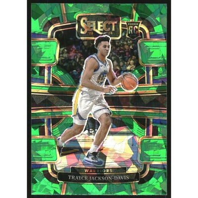 2023-24 Select Prizms Green Ice #84 Trayce Jackson-Davis