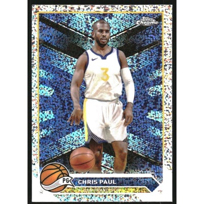 2023-24 Topps Chrome Speckle Refractors #187 Chris Paul