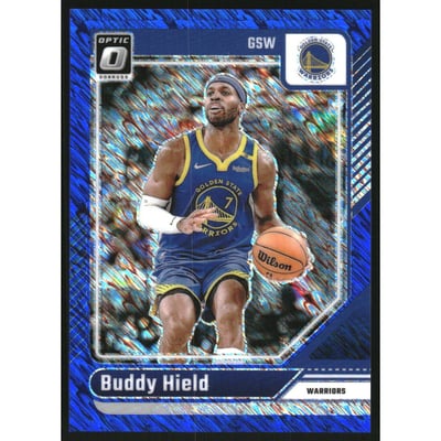 2024-25 Donruss Optic Blue Shimmer #220 Buddy Hield