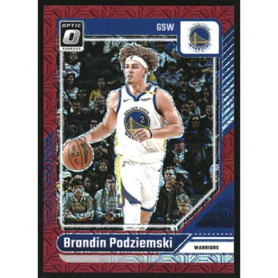 2024-25 Donruss Optic Choice Red #36 Brandin Podziemski