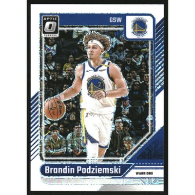 2024-25 Donruss Optic Choice White #36 Brandin Podziemski