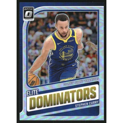 2024-25 Donruss Optic Elite Dominators Holo #4 Stephen Curry