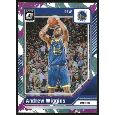 2024-25 Donruss Optic Jazz #195 Andrew Wiggins