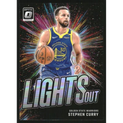 2024-25 Donruss Optic Lights Out Holo #7 Stephen Curry