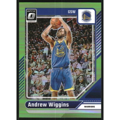 2024-25 Donruss Optic Lime Green #195 Andrew Wiggins