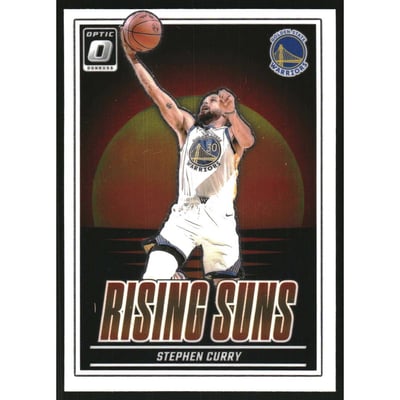 2024-25 Donruss Optic Rising Suns #18 Stephen Curry