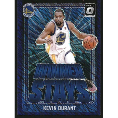2024-25 Donruss Optic Winner Stays Purple Shimmer #5 Kevin Durant
