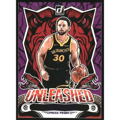 2024-25 Donruss Unleashed Press Proof Purple #7 Stephen Curry