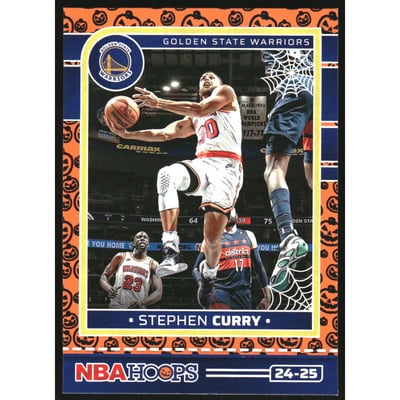 2024-25 Hoops Haunted Hoops Orange #22 Stephen Curry