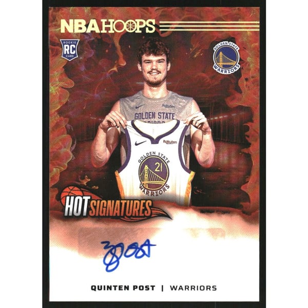 2024-25 Hoops Hot Signatures Rookies #46 Quinten Post
