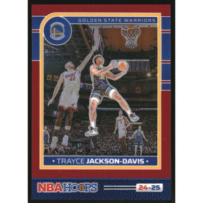 2024-25 Hoops Premium Prizms Red #63 Trayce Jackson-Davis