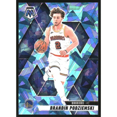 2024-25 Panini Mosaic Mosaic Ice #105 Brandin Podziemski