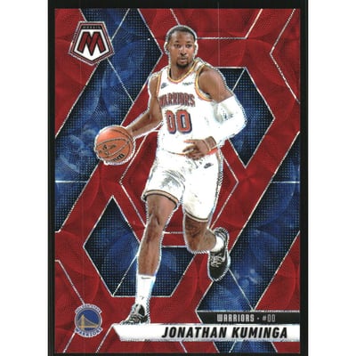 2024-25 Panini Mosaic Mosaic International Red #193 Jonathan Kuminga