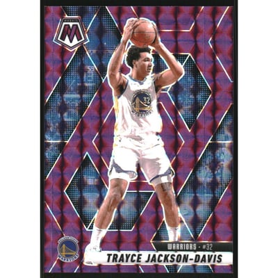 2024-25 Panini Mosaic Mosaic Purple #80 Trayce Jackson-Davis