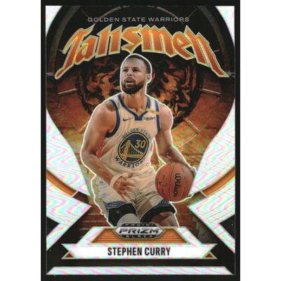 2024-25 Panini Prizm Black Talismen Prizms Silver #7 Stephen Curry