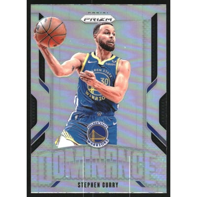 2024-25 Panini Prizm Dominance Prizms Silver #21 Stephen Curry
