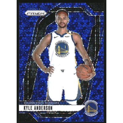 2024-25 Panini Prizm Prizms Fast Break Blue #37 Kyle Anderson