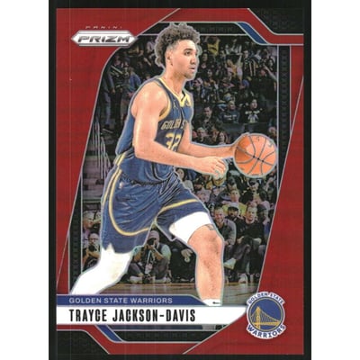 2024-25 Panini Prizm Prizms Red #188 Trayce Jackson-Davis