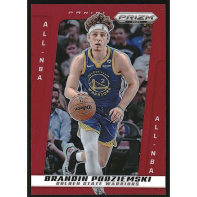 2024-25 Prizm Deca Prizms Red #280 Brandin Podziemski ANBA