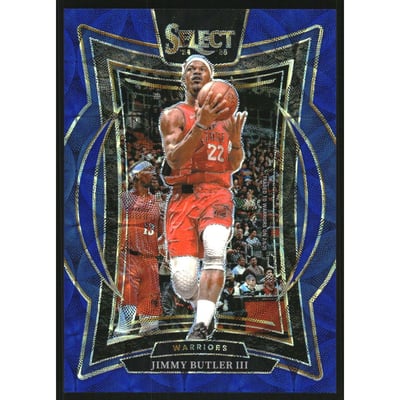 2024-25 Select Blue Scope Prizms #34 Jimmy Butler III