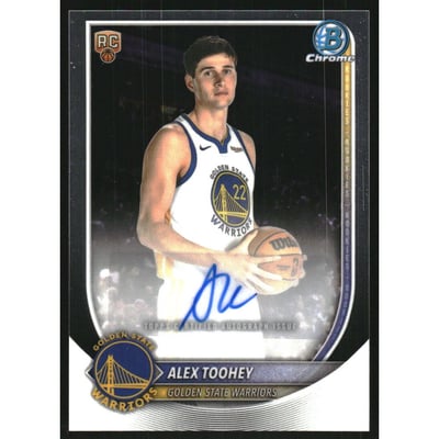 2025-26 Bowman Chrome Autographs #BCAAO Alex Toohey