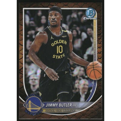 2025-26 Bowman Chrome Reptilian Refractors #BCV116 Jimmy Butler III