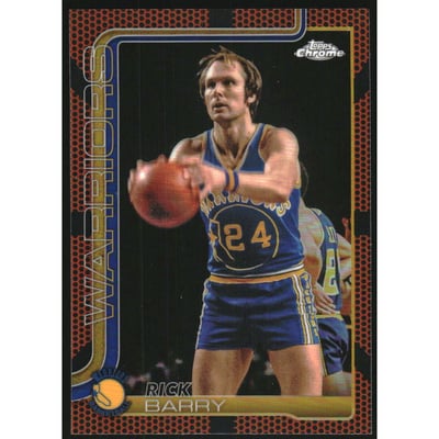 2025-26 Topps Chrome Basketball Refractors #249 Rick Barry