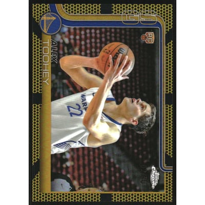 2025-26 Topps Chrome Gold Basketball Refractors #298 Alex Toohey