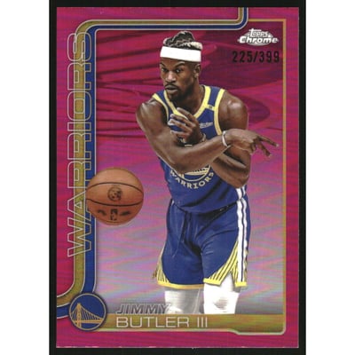 2025-26 Topps Chrome Magenta Refractors #209 Jimmy Butler III