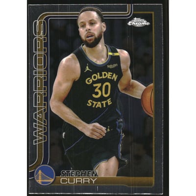 2025-26 Topps Chrome #201 Stephen Curry