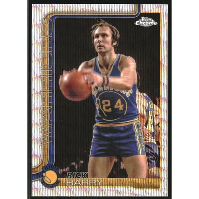 2025-26 Topps Chrome Wave Refractors #249 Rick Barry