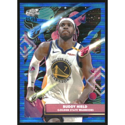 2025-26 Topps Cosmic Chrome Blue Moon Refractors #5 Buddy Hield