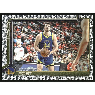 2025-26 Topps Foil Pattern #139 Quinten Post