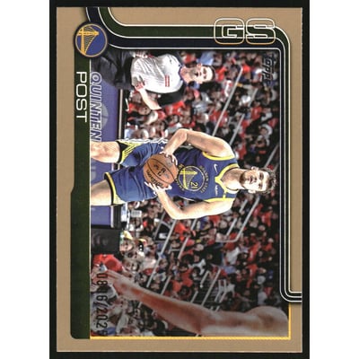 2025-26 Topps Gold #139 Quinten Post