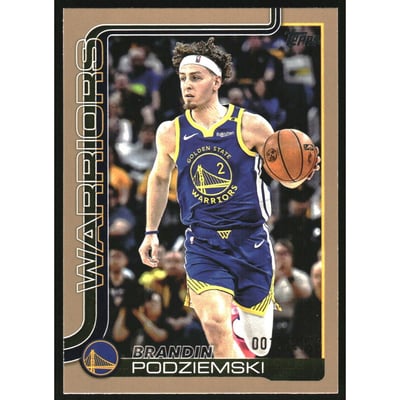 2025-26 Topps Gold #141 Brandin Podziemski