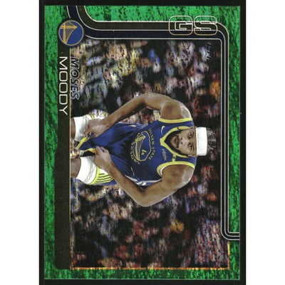 2025-26 Topps Green Holo Foil #140 Moses Moody