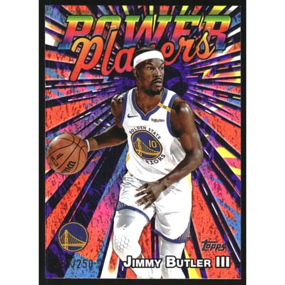 2025-26 Topps Power Players Purple Holo Foil #PP10 Jimmy Butler III