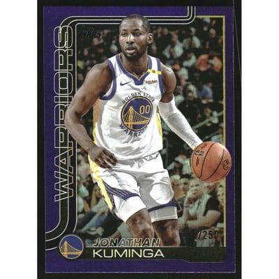 2025-26 Topps Purple Rainbow #138 Jonathan Kuminga
