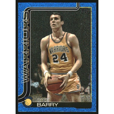 2025-26 Topps Sandglitter Blue #258 Rick Barry