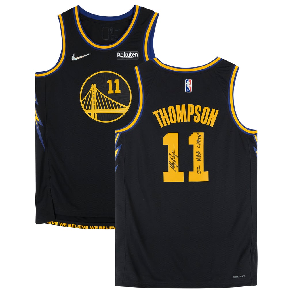 Fanatics Authentic Klay Thompson Golden State Warriors 2022 NBA 