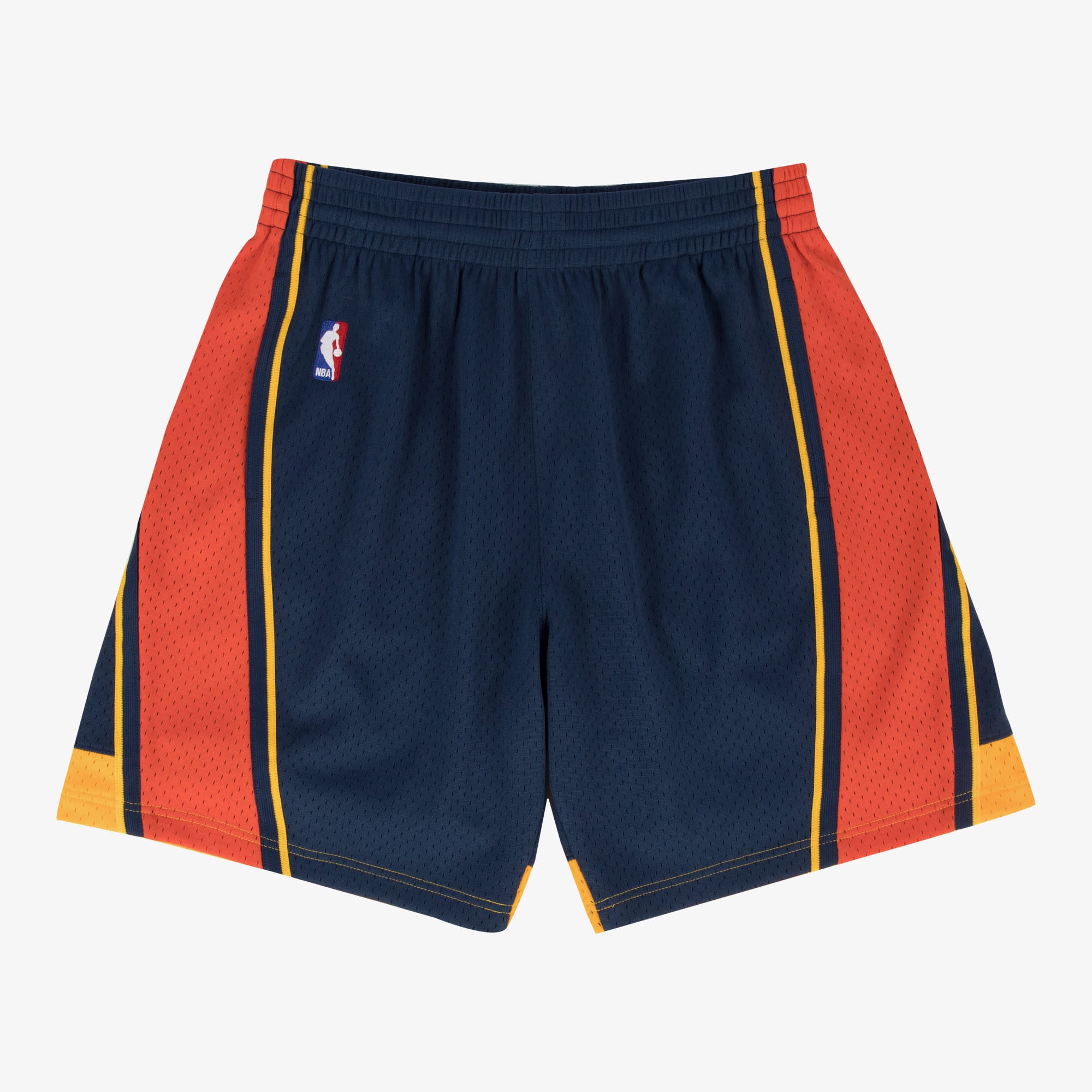 Golden State Warriors 2009-10 Navy Swingman Basketball Shorts